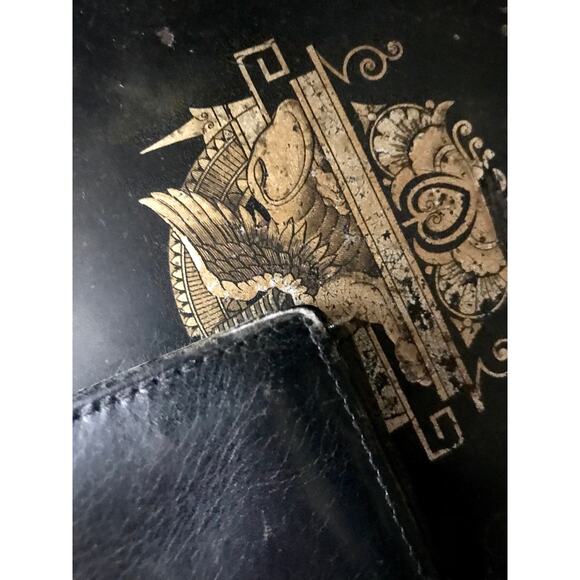 Vintage Pierre Cardin leather wallet in black - Picture 10 of 11